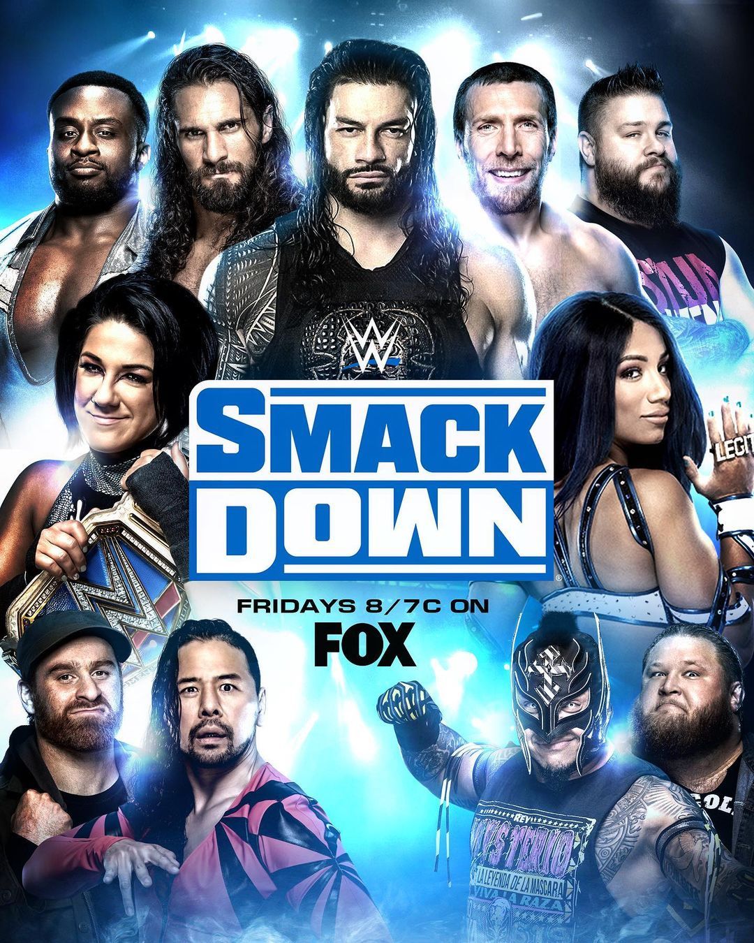 WWE Friday Night SmackDown (20th September 2024) English 720p | 480p HDRip 7StarHD.Com