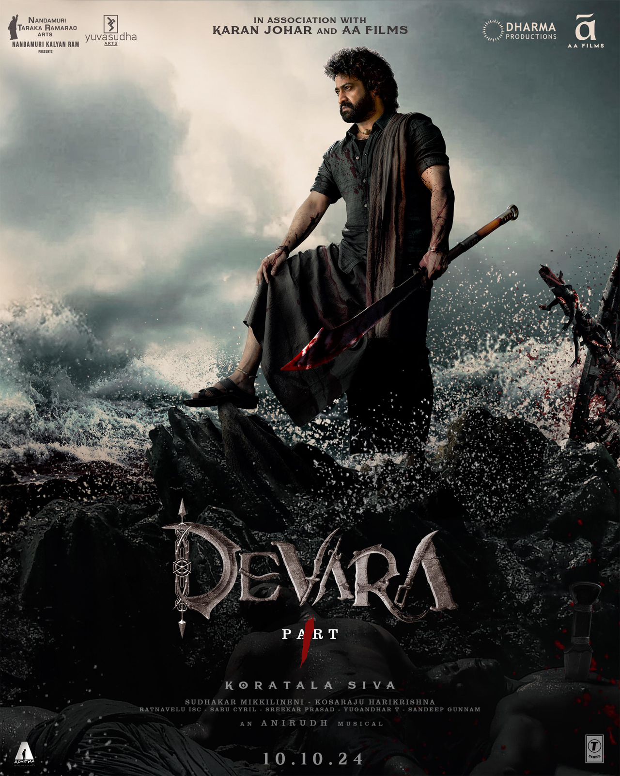 Devara Part 1 2024 ORG Hindi Dubbed 1080p | 720p | 480p PreDVDRip Download