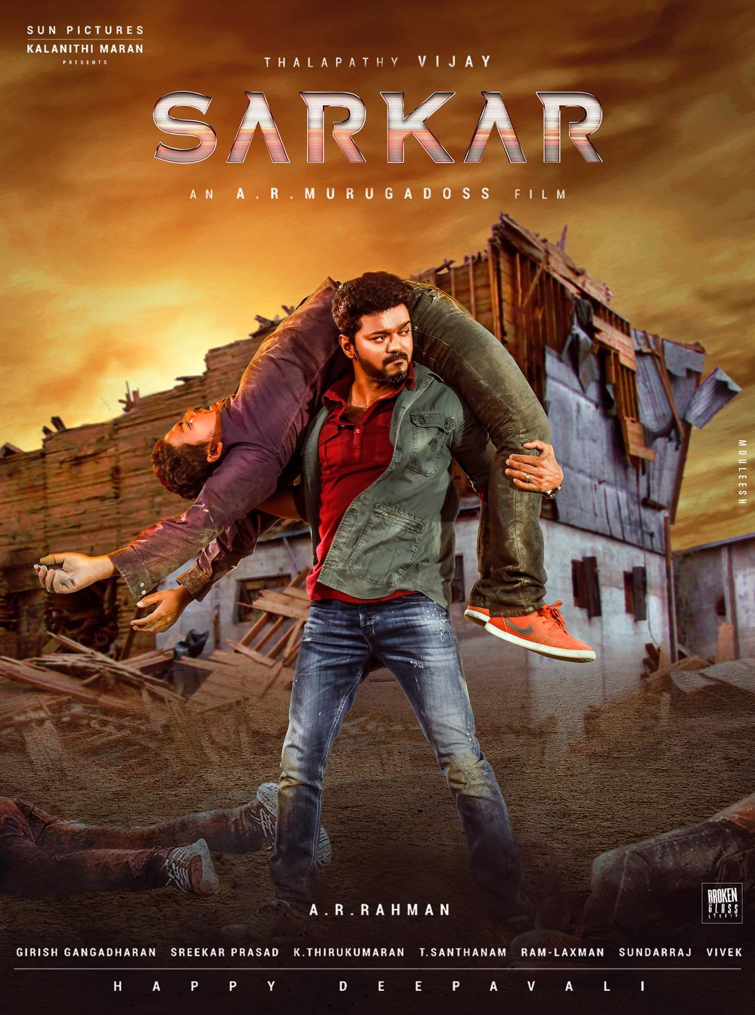 Sarkar (2018) 480p HDRip HQ Hindi Dubbed Movie | Best South Indian movies Dubbed in Hindi list [500MB]